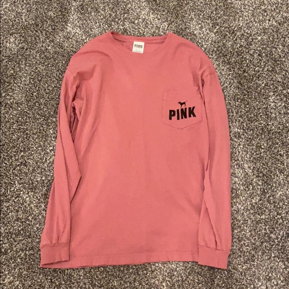 PINK XS long sleeve top purple/pink color